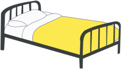 Free Twin bed Clipart - Clipart Picture 2 of 4