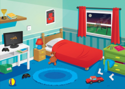 Bedroom clipart – Clipground – Kids Room Clipart – kids room