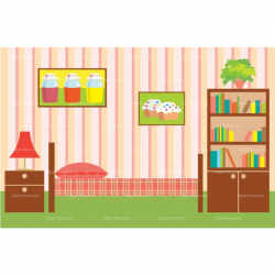 Design of clipart of rooms