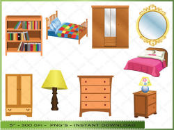 Clipart Of Bedroom Furniture | Ayathebook.com