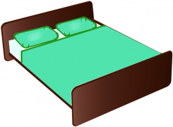 Bed, Bedroom, Furniture, Night, Rest - Transparent Bed Clip ...