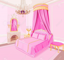 19487943-Interior-of-magic-princess-bedroom-Stock-Vector-cartoon.jpg ...