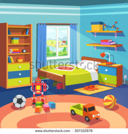 Room clipart children's - Pencil and in color room clipart children's