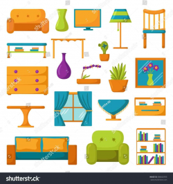 The Images Collection of Clipart furniture store pencil and in color ...