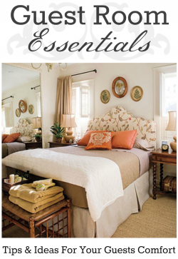 Guest Room Essentials {tips and ideas to play the perfect host ...