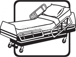 Hospital Bed Silhouette at GetDrawings.com | Free for personal use ...