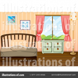 Bedroom Clipart #1184412 - Illustration by Graphics RF
