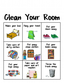 Displaying clean your room chart.jpg | Cool jewelry | Pinterest ...