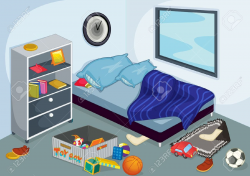 Messy Bed Clipart