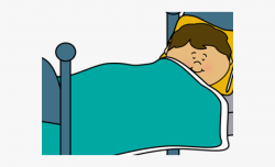 Bed Clipart Bedtime - Sleeping In Bed Clipart #1398063 ...