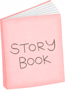 PINK STORY BOOK | CLIP ART - GIRLS - CLIPART | Pinterest | Story ...