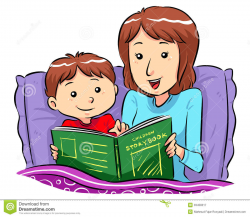 Bedtime Story Time Clipart