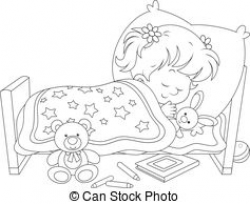 28+ Collection of Go To Bed Clipart Black And White | High quality ...