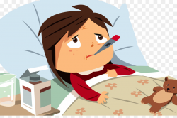 Sleep Girl Clip art - Sick bed rest png download - 2606*1703 - Free ...