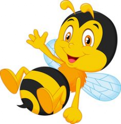 Funny Cartoon Valentine Love Heart Honey Bees Cartoon PNG.Clip Art ...