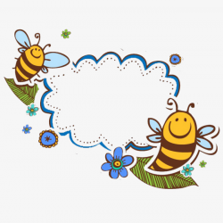 Bee Writing Box, Bee, Write, Frame PNG Image and Clipart for Free ...