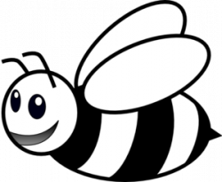 28+ Collection of Bee Clipart Outline | High quality, free cliparts ...