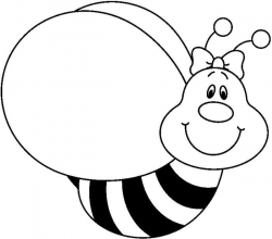 Bee Clipart Black And White – Pencil And In Color Bee Clipart inside ...