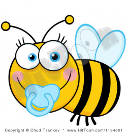Bees clipart cute baby bee - Pencil and in color bees clipart cute ...