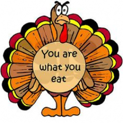 Thanksgiving Clipart - Turkey with an Eat Beef Sign | .Artwork ...