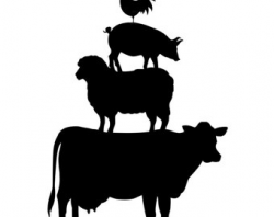 Silhouette Farm Animals at GetDrawings.com | Free for personal use ...