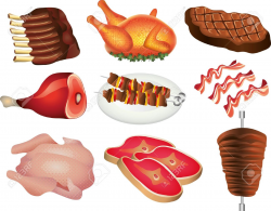 Beef Clipart Meat Food#3064725