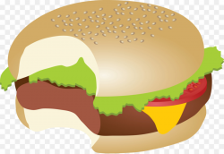 Hamburger Cheeseburger Fast food Veggie burger Submarine sandwich ...