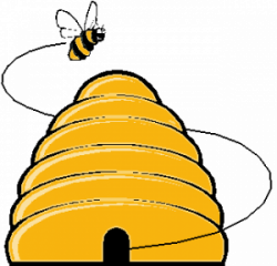 Beehive's a Buzzing | Beehive, Bees and Clip art