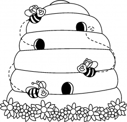 Beehive clipart | Party theme - What will it bee? | Pinterest ...