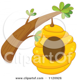 Beehive Branch Free Clipart
