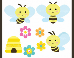 Baby Bumble Bee Clipart