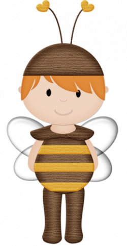 Red haired boy bee | ILUSTRACIONES > BEE ♥ | Pinterest | Bees, Bee ...