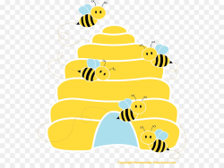 Beehive Bumblebee Clip art - bees clipart png download - 597*665 ...