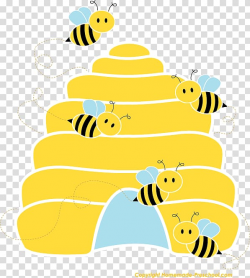 Beehive Bumblebee , bees transparent background PNG clipart ...
