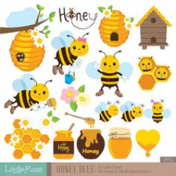 Illustration of Cartoon branch of a tree with a beehive and a bee ...