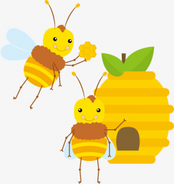 Bee Nest Hornet's Nest, Bee, Wasp, Beehive PNG and Vector for Free ...
