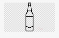 Beer Bottle Clipart Black And White - Plastic Bottle Clip ...