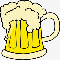 With Foamy Beer Mug, Beer Cup, Beer, Cup PNG Image and Clipart for ...