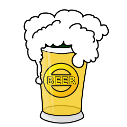 Beer Glass Clipart