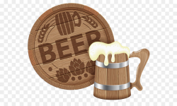 Beer Barrel Keg Clip art - Oktoberfest Beer Barrel and Mug PNG ...