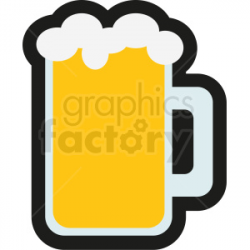beer icon no background clipart. Royalty-free clipart # 408464