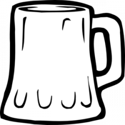 Beer Mug Black And White Clip Art at Clker.com - vector clip art ...