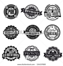 62+ Beer Logo Vector Clipart | beer logo project | Pinterest ...