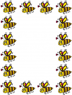 Free Bee Border Cliparts, Download Free Clip Art, Free Clip Art on ...