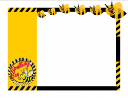 28+ Collection of Bee Clipart Border | High quality, free cliparts ...