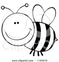 Bee Clipart Black And White | Clipart Panda - Free Clipart Images ...