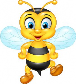 Cartoon cute bee vector 02 | Del jardin | Pinterest | Bees, Cartoon ...