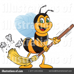 Worker Bee Character Clipart #216573 - Illustration by Toons4Biz