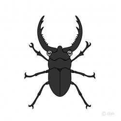 Free Cute stag beetle clip art image｜Free Cartoon & Clipart ...