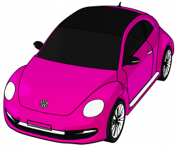 Vw Volkswagen Beetle Perspective View Cartoon Clipart Png ...